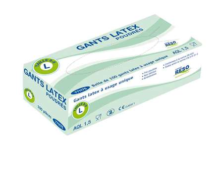 Image de GANT LATEX 6-7 SMALL B/100