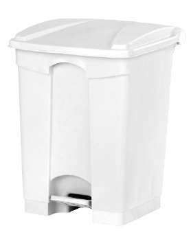 Image de POUBELLE PLASTIQUE COUVERCLE A PEDALE 45L