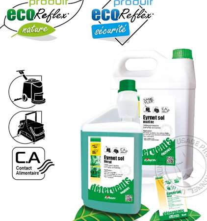 Image de EYRNET SOL MARINE Détergent surodorant auto-laveuse B/5L