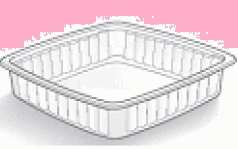 Image de BARQUETTE GASTROPACK 3200 cc (CHAUD) Ref GN1/2H52 C/150