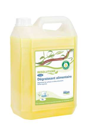 Image de RESOLUTIONS DEGRAISSANT ALIMENTAIRE AGRUME - CARTON 2X5 L