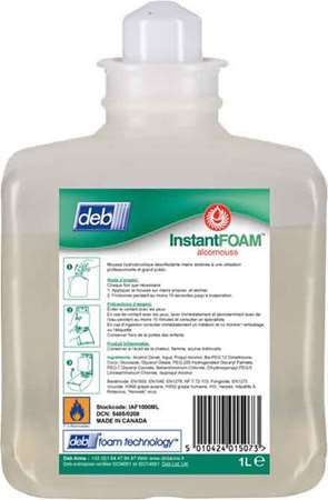 Image de DEB INSTANT FOAM COMPLETE - Cartouche 1 L