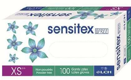 Image de GANT SENSITEX LATEX NON POUDRES 9-10 B/100 Ref PX4344