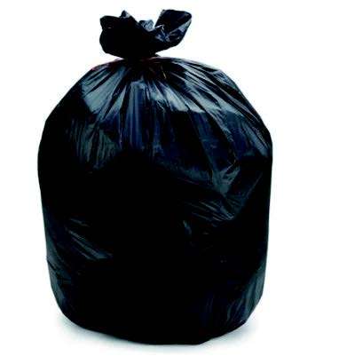 Image de BD SAC POUB 30L NOIR 25µ R/25