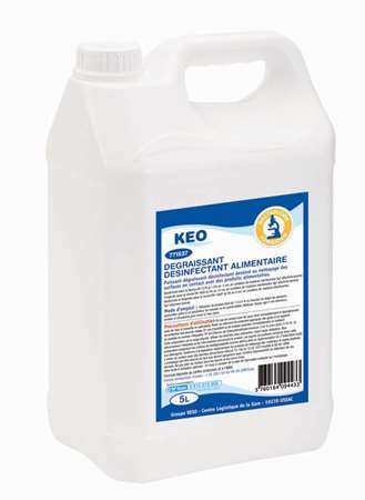 Image de KEO DEGRAISSANT DESINFECTANT ALIMENTAIRE CARTON2X5 L