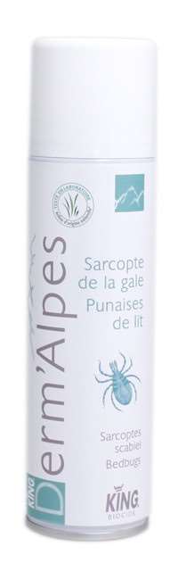 Image de DERM'ALPES ANTI-PARASITES ( SARCOPTE de la GALE) 250 ML