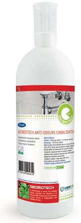 Image de GEOBIOTECH BIODESTRUCTEUR D'ODEURS CANALISATIONS 1L
