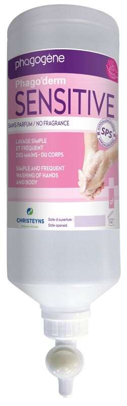 Image de PHAGODERM Savon Sensitive (sans parfum) Flac.1000ml Airless