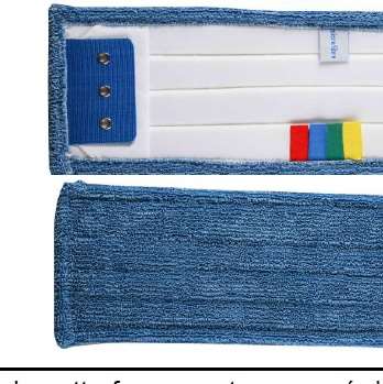 Image de FRANGE MICROFIBRE A LANGUETTES 3 TROUS 40 cm TAMPEL