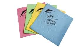 Image de LAVETTE MICROFIBRES DOTTY VERT S/5