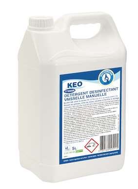 Image de KEO DETERGENT DESINFECTANT VAISSELLE MANUELLE 5L