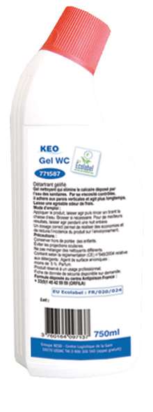 Image de KEO GEL WC ECOLABEL 750ML