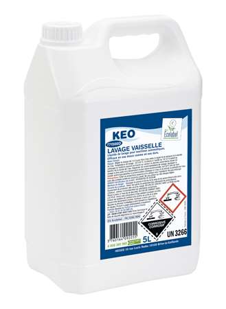 Image de KEO LIQUIDE LAVAGE VAISSELLE ECOLABEL EN MACHINE 5L