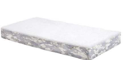 Image de TAMPON MELAMINE COMPOSITE BLANC/GRIS S/10