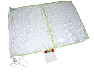 Image de FILET DE LAVAGE BLANC ET VERT 50X70