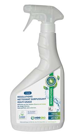 Image de RESOLUTIONS NETTOYANT SURPUISSANT 750ML ECOLABEL