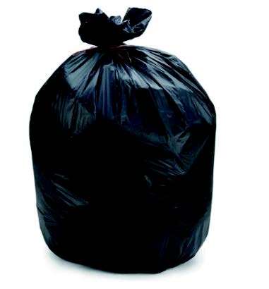 Image de SAC 100L BD NOIR RENFORCE 55µ COLIS DE 200