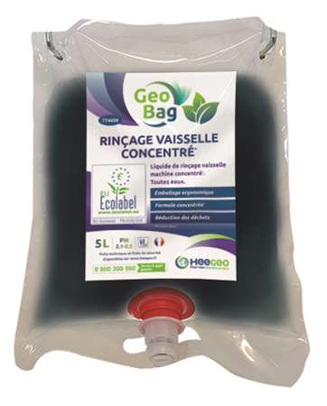 Image de GEOBAG RINCAGE VAISSELLE CONCENTRE POCHE 2x5L ECOLABEL
