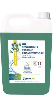 Image de RESOLUTIONS EXTREME RINCAGE VAISSELLE 20L