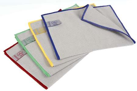 Image de LAVETTES MICROFIBRE BLEU MINI 320 PREMIUM S/5