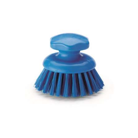 Image de BROSSE RONDE FIBRE DUR BLEU - IGEAX
