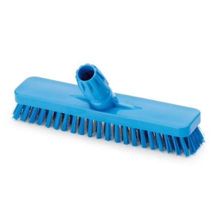 Image de BALAI BROSSE 30CM FIBRE MOYEN BLEU - IGEAX