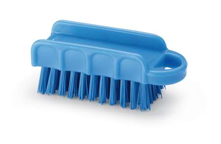 Image de BROSSE RECTANGULAIRE FIBRE MOYEN BLEU - IGEAX