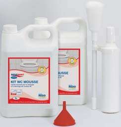 Image de KIT WC MOUSSE 2X5L + VADROUILLE