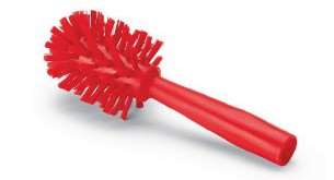 Image de BROSSE CYLINDRIQUE FILETAGE 6,5CM FIBRE MOY ROUGE - IGEAX