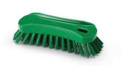 Image de BROSSE ERGONOMIQUE FIBRE MOYEN VERT - IGEAX