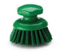 Image de BROSSE RONDE FIBRE MOYENNE VERT - IGEAX