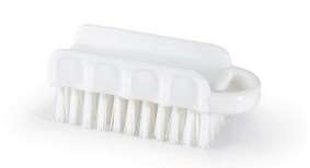 Image de BROSSE RECTANGULAIRE FIBRE MOYEN BLANC - IGEAX
