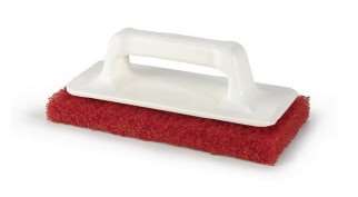 Image de PORTE TAMPON AVEC POIGNEE FIBRE MOYENNE ROUGE - IGEAX
