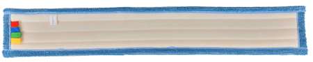 Image de FRANGE MICROFIBRE CLASSIC ÉPAISSE VELCRO NYLON HQ 80CM BLEU